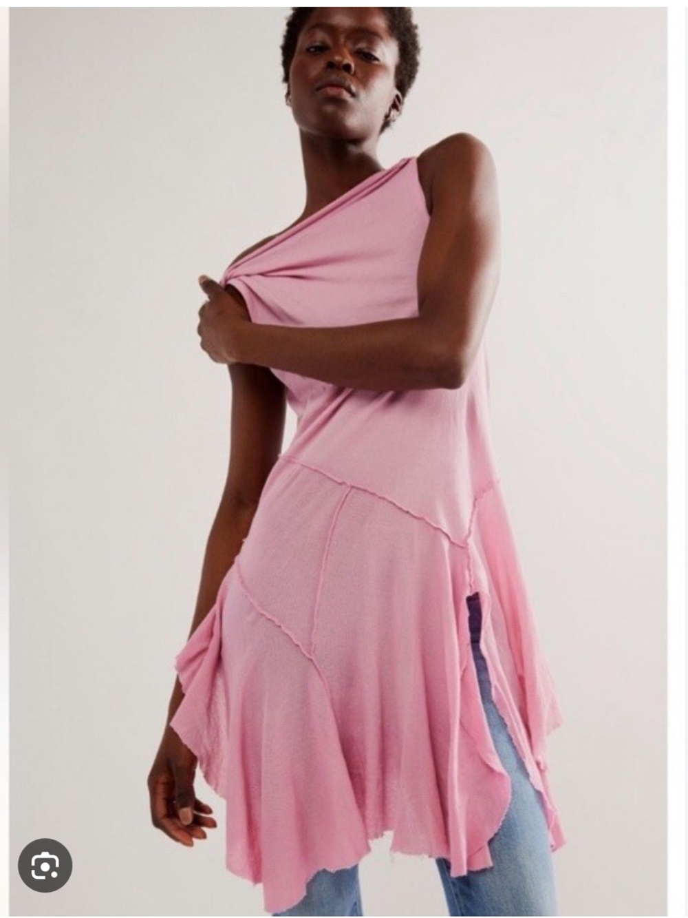 Free People Sing Out Loud Asymmetrical Tunic